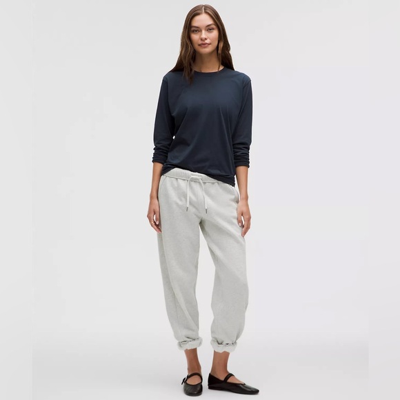 Lululemon NWT SOLD OUT All Yours Long-Sleeve Shirt True Navy color - Picture 4 of 7